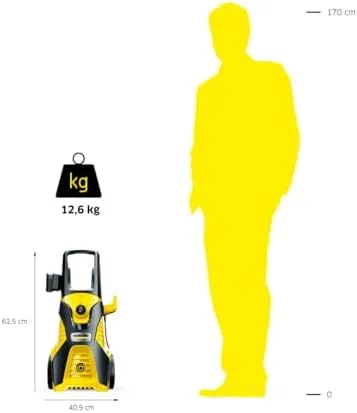 Kärcher K 3.98 - Lavadora de Alta Pressão, 127v, Motor a Indução - Imagem 2 - Lavadora de Pressão