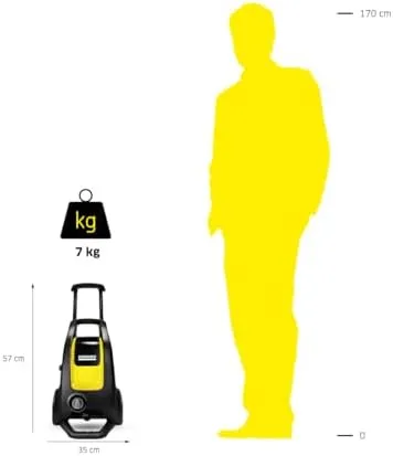 Kärcher – K3 Force CAR - Lavadora de Alta pressão, 220V, 1815 psi - Imagem 2 - Lavadora de Pressão