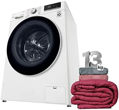 Lavadora Smart LG VC4 13kg Branco com Inteligência Artificial AIDD™ - FV5013WC4 - Motor Inverter - Imagem 2 - Lavadora de Pressão