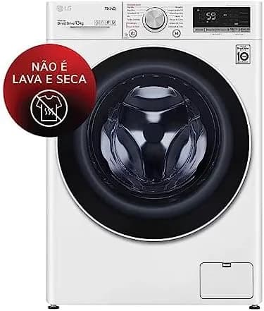 Lavadora Smart LG VC4 13kg Branco com Inteligência Artificial AIDD™ - FV5013WC4 - Motor Inverter - Imagem 3 - Lavadora de Pressão