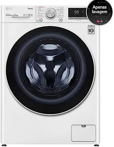 Lavadora Smart LG VC4 13kg Branco com Inteligência Artificial AIDD™ - FV5013WC4 - Motor Inverter - Imagem 5 - Lavadora de Pressão