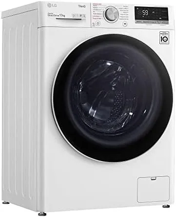Lavadora Smart LG VC4 13kg Branco com Inteligência Artificial AIDD™ - FV5013WC4 - Motor Inverter - Imagem 6 - Lavadora de Pressão