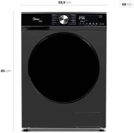 Lava e Seca 11kg Titanium Midea Master Clean Conectada MFM01D110WB/TKBR04-127v - Imagem 2 - Lavadora de Pressão