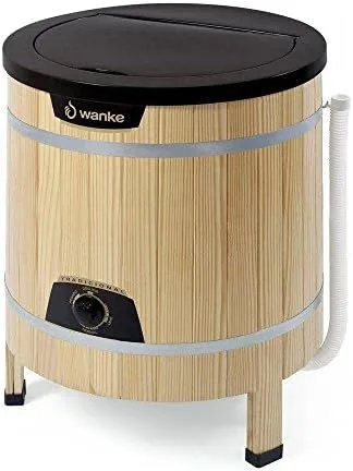 Lavadora de Roupas 5Kg Tradicional Caixa com Timer 220 Volts, Madeira Clara, Wanke - Imagem 1 - Lavadora de Pressão