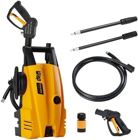 WAP Lavadora de Alta Pressão ATACAMA SMART 2200, 330L/h, com Jato em Leque e Concentrado, 1500psi 1400W 127V - Imagem 1 - Lavadora de Pressão