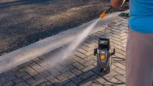 WAP Lavadora de Alta Pressão WL 1820 com Agulha Desobstruidora, 330L/h, Bico Ajustável, 1500psi 1400W 220V - Imagem 4 - Lavadora de Pressão