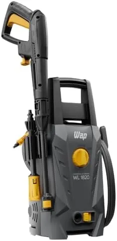 WAP Lavadora de Alta Pressão WL 1820 com Agulha Desobstruidora, 330L/h, Bico Ajustável, 1500psi 1400W 220V - Imagem 5 - Lavadora de Pressão